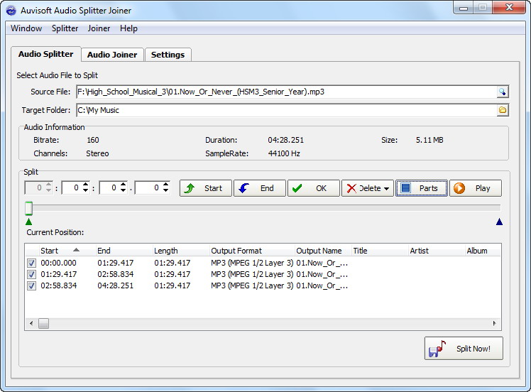 audio splitter software free download